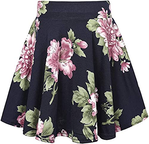 Floral Print Mini Skirt