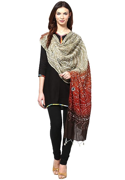 Cotton Hand Tie-Dye Dupatta